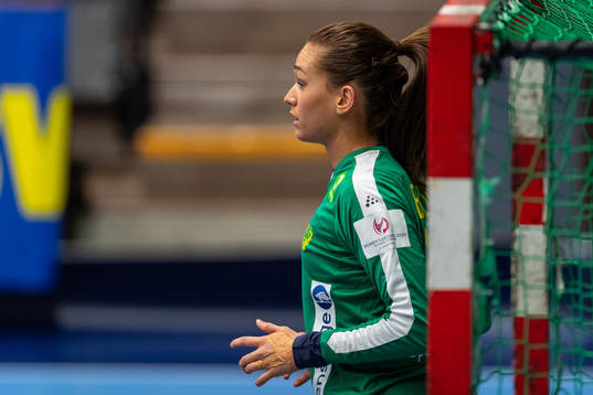 Sveriges målvakt Evelina Eriksson