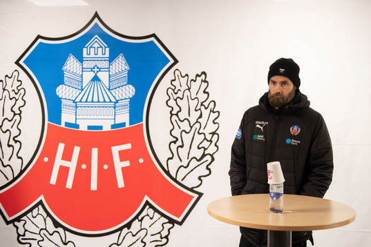 Helsingborgs tränare Olof Mellberg