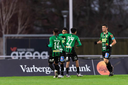 Varbergs Keanin Ayer Boya jublar