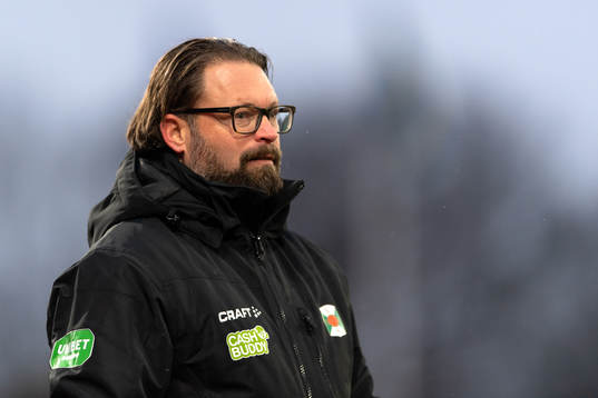 Varbergs tränare Joakim Persson