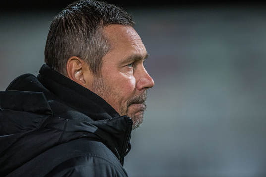 Mjällbys tränare Marcus Lantz