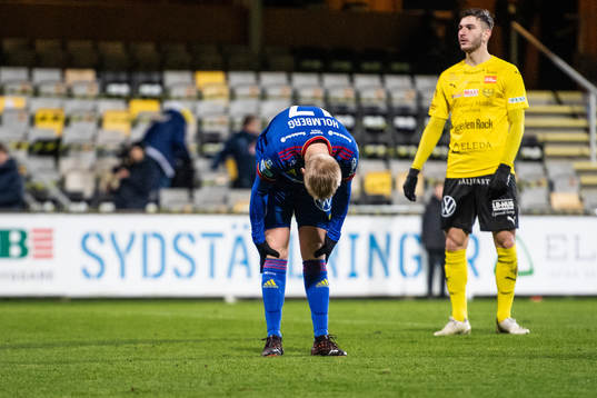 Djurgårdens Kalle Holmberg deppar