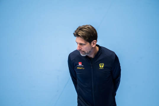Sveriges förbundskapten Tomas Axner