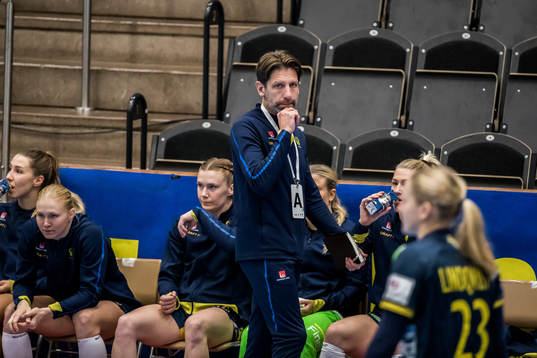 Sveriges förbundskapten Tomas Axner