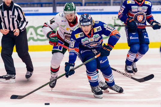 Frölundas Theodor Lennström och Växjös Marcus Sylvegård