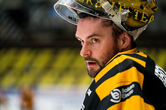 Skellefteås målvakt Gustaf Lindvall