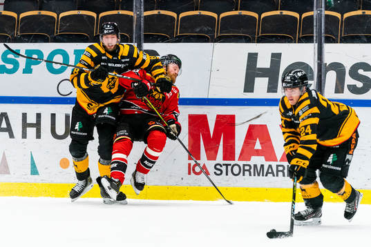 Skellefteås Petter Granberg och Luleås Linus Klasen