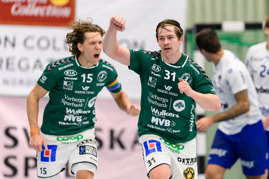 Varbergs Morten Damgaard jublar
