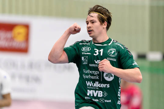 Varbergs Morten Damgaard jublar