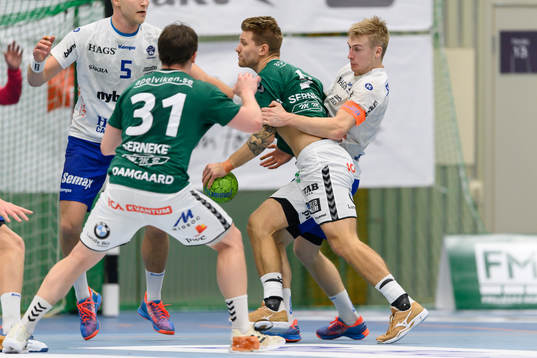 Varbergs Oscar Kihlstedt och Hallbys Olle Ek