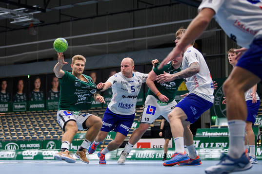 Varbergs Oscar Kihlstedt och Hallbys Oskar Hedvall