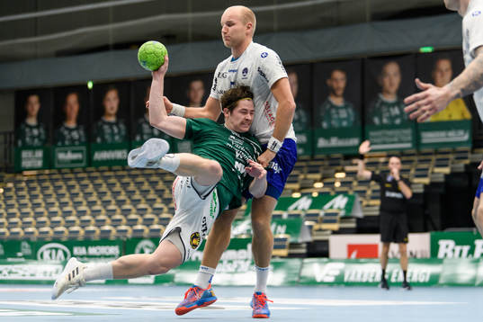 Varbergs Morten Damgaard och Hallbys Oskar Hedvall