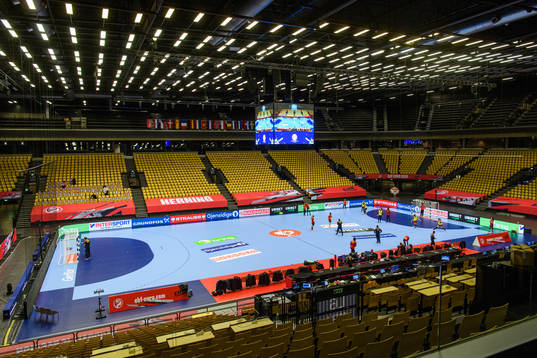 Interior view of Jyske Bank Boxen