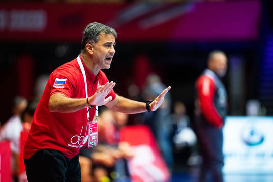 Ambros Martin, head coach of Russia
