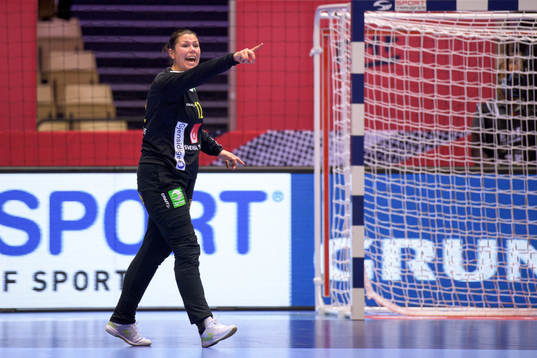 Goalkeeper Filippa Idehn of Sweden