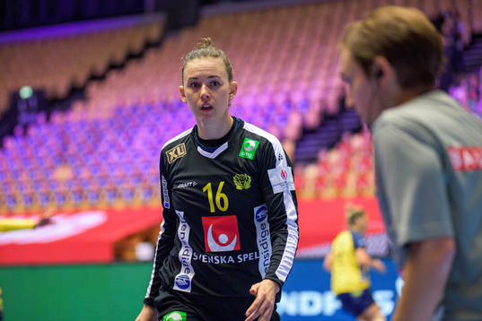 Goalkeeper Jessica Ryde of Sweden