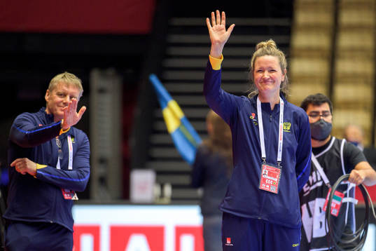 Johanna Wiberg, assistant coach of Sweden