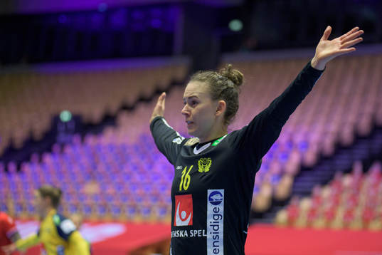 Goalkeeper Jessica Ryde of Sweden