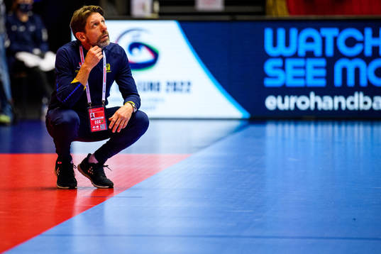 Tomas Axner, head coach of Sweden