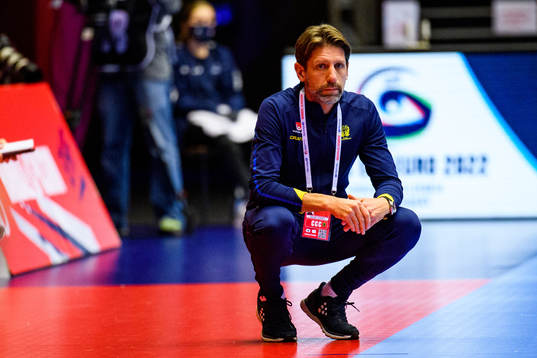 Tomas Axner, head coach of Sweden