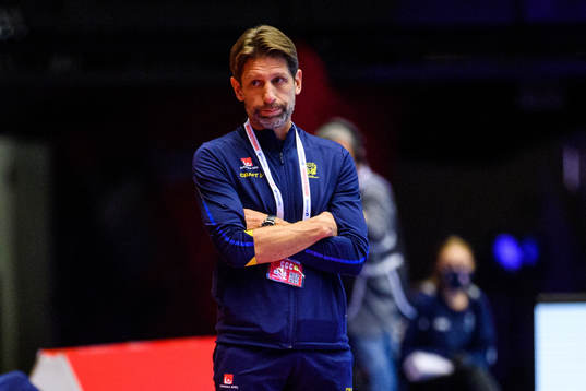 Tomas Axner, head coach of Sweden