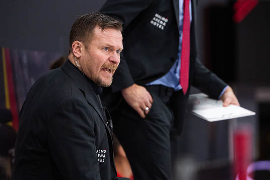 Malmö Redhawks tränare Joakim Fagervall