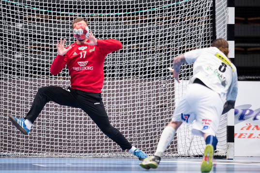 Helsingborgs målvakt Michael Andersson och Redbergslids