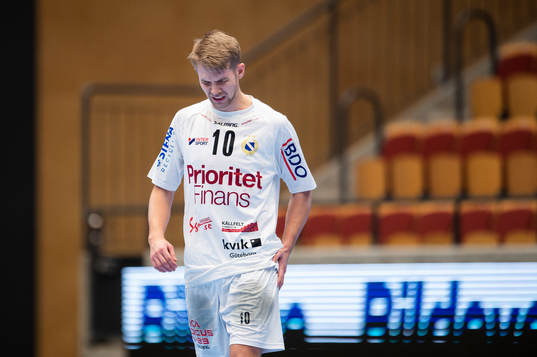 Redbergslids Oliver Wigmark deppar