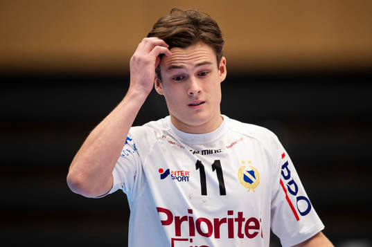 Redbergslids Julian Sjögren deppar