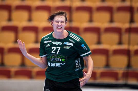 Helsingborgs Johan Palm jublar