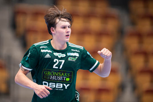 Helsingborgs Johan Palm jublar