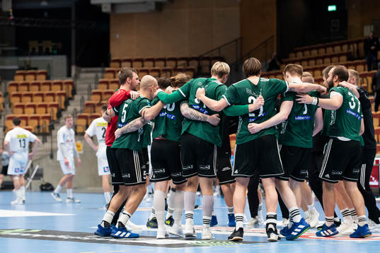 Helsingborgs spelare jublar