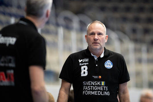 Alingsås assisterande tränare Dennis Sandberg