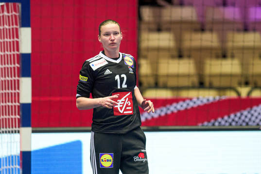 Goalkeeper Amandine Leynaud of France