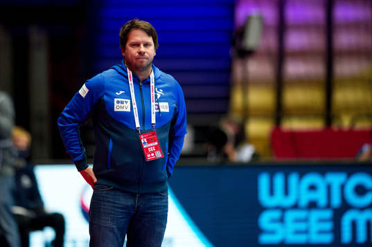 Uros Bregar, head coach of Slovenia