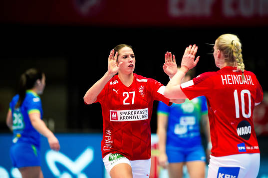 Louise Katharina Burgaard and Kathrine Heindahl of Denmark