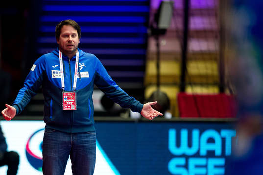 Uros Bregar, head coach of Slovenia
