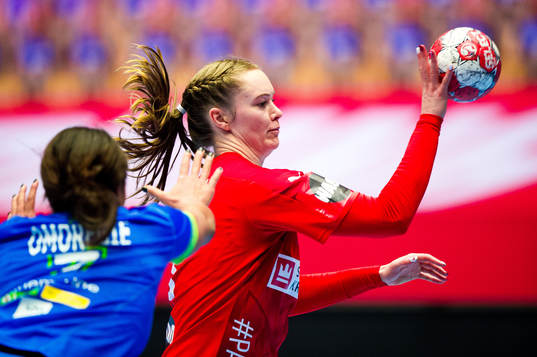 Anne Mette Hansen of Denmark