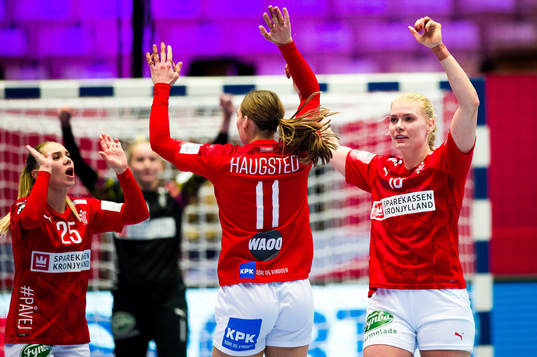 Trine Ostergaard Jensen , Line Haugsted and Kathrine