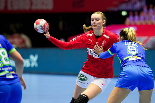 Anne Mette Hansen of Denmark