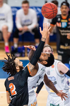 Borås Jeremy Harris och Luleås Antonio Davis Jr