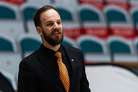 Borås assisterande tränare Fredrik Ernmark