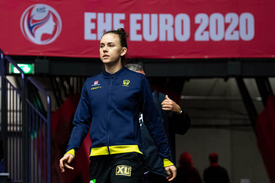 Goalkeeper Jessica Ryde of Sweden