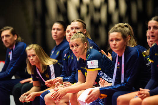 Isabelle Gullden of Sweden looks dejected