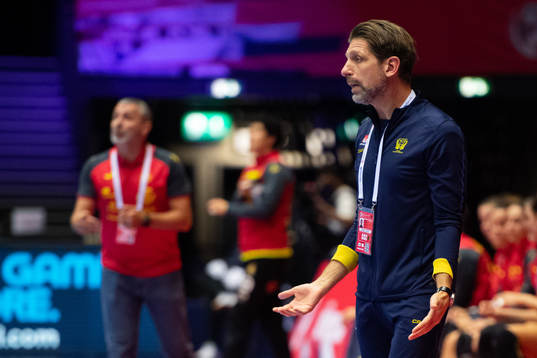 Tomas Axner, head coach of Sweden