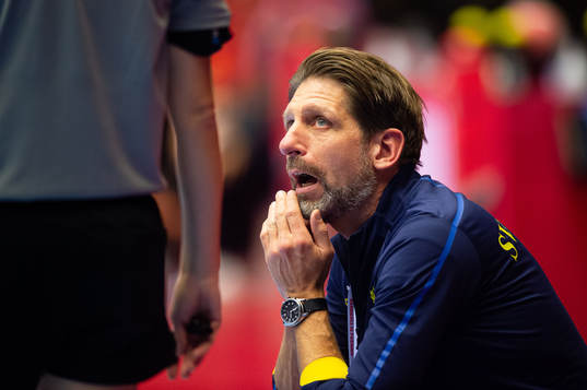 Tomas Axner, head coach of Sweden