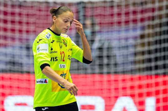 Goalkeeper Silvia Navarro Gimenez of Spain