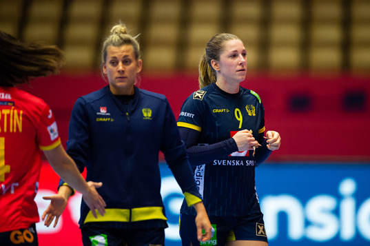 Melissa Petren of Sweden looks dejected