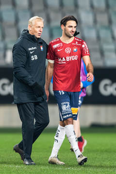 Örgrytes tränare Sören Börjesson och Oliver Stanisic