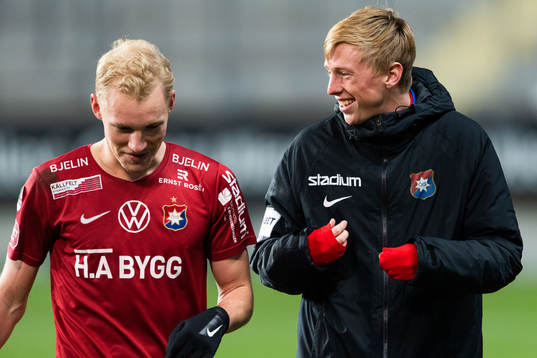 Örgrytes Adam Bergmark Wiberg och Kevin Fransson